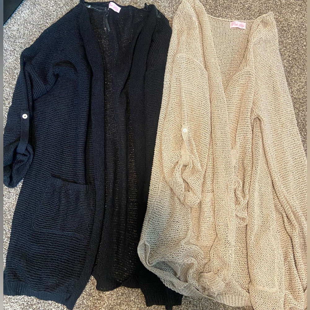 Pink Lily Cardigan Bundle Size XL